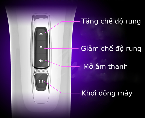 Âm đạo giả Leten siêu rung phát âm cao cấp thư giãn thoải mái
