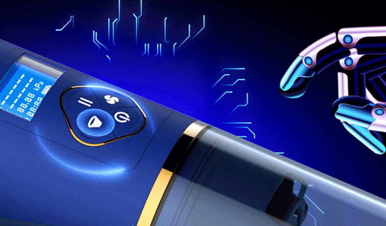 Máy Tập Kích Thích Dương Vật To Dài OMYSKY LCD Chính Hãng