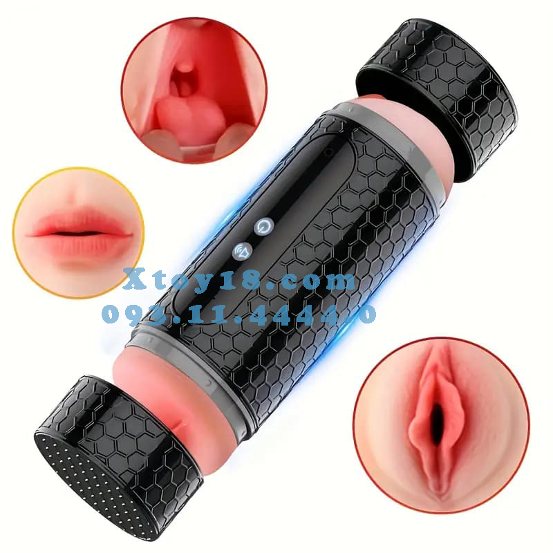 Âm Đạo Giả Ngụy Trang Cao Cấp 2 Đầu JIUAI: Rung - Mút- Sưởi Ấm - Phát Âm Âm Đạo Giả Ngụy Trang Cao Cấp 2 Đầu JIUAI: Rung - Mút- Sưởi Ấm - Phát Âm