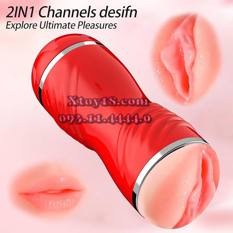 Âm Đạo Giả Ngụy Trang JIUAI 2 Đầu Rung Âm Đạo Giả Ngụy Trang JIUAI 2 Đầu Rung